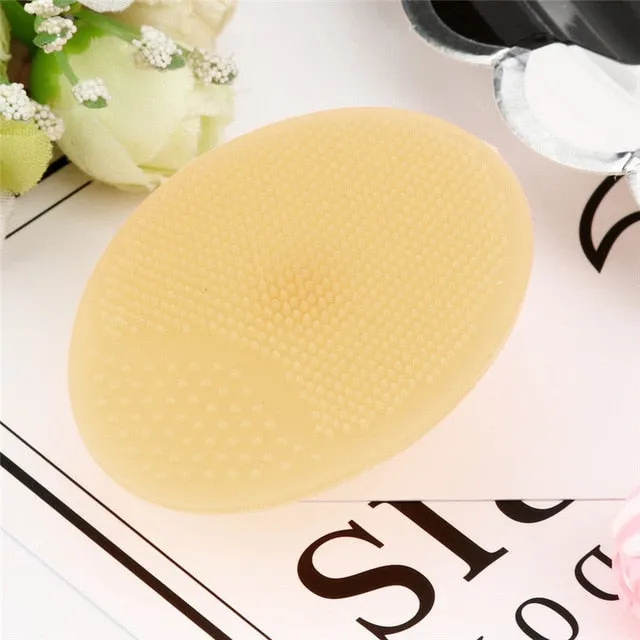 1 Pc Silicone Wash Pad Blackhead Face Exfoliating Cleansing Brushes Facial Skin Care Cleansing Brush Beauty Makeup Tool 9.6