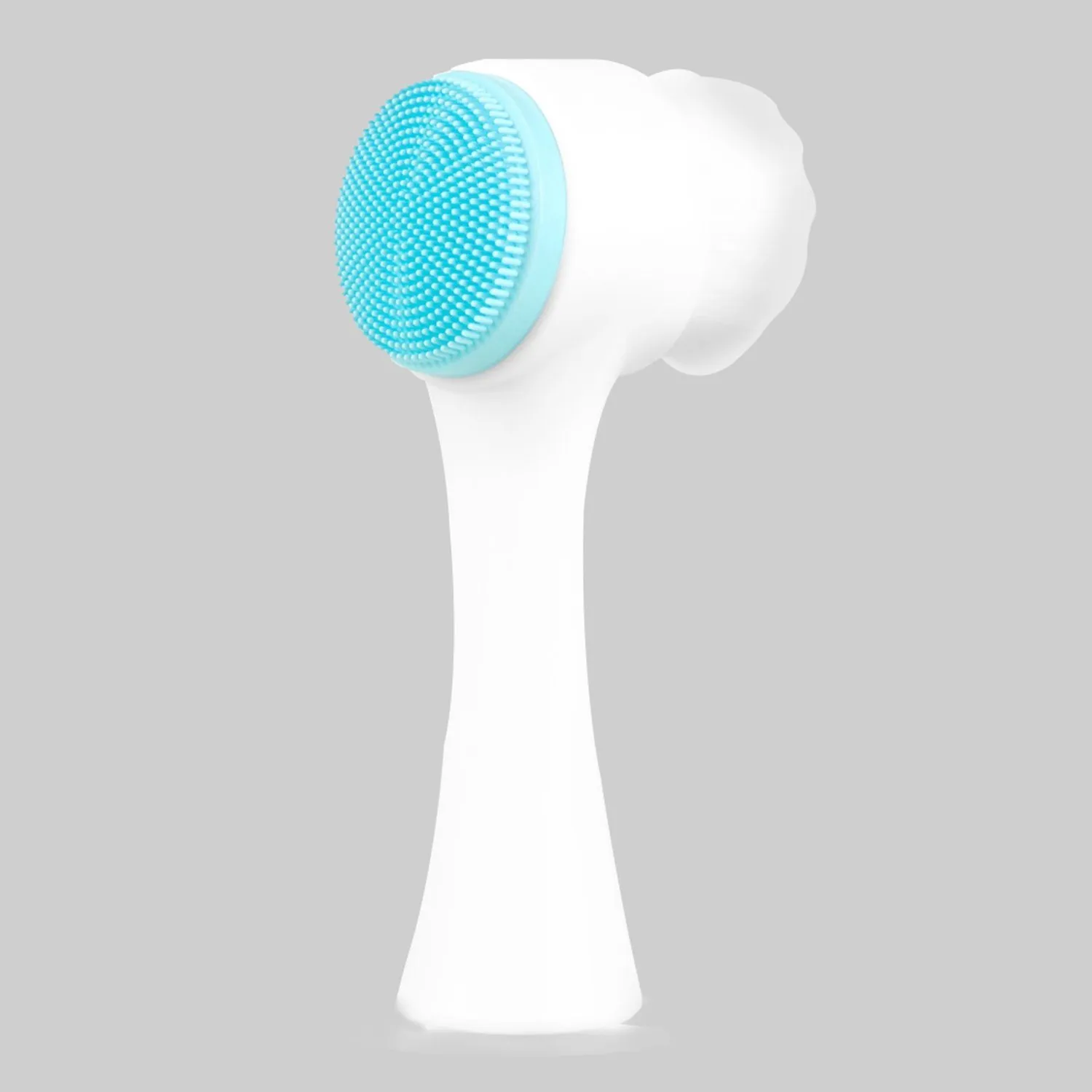 2-Pack: Dual Face Manual Facial Brush For Pore Cleansing And Exfoliating