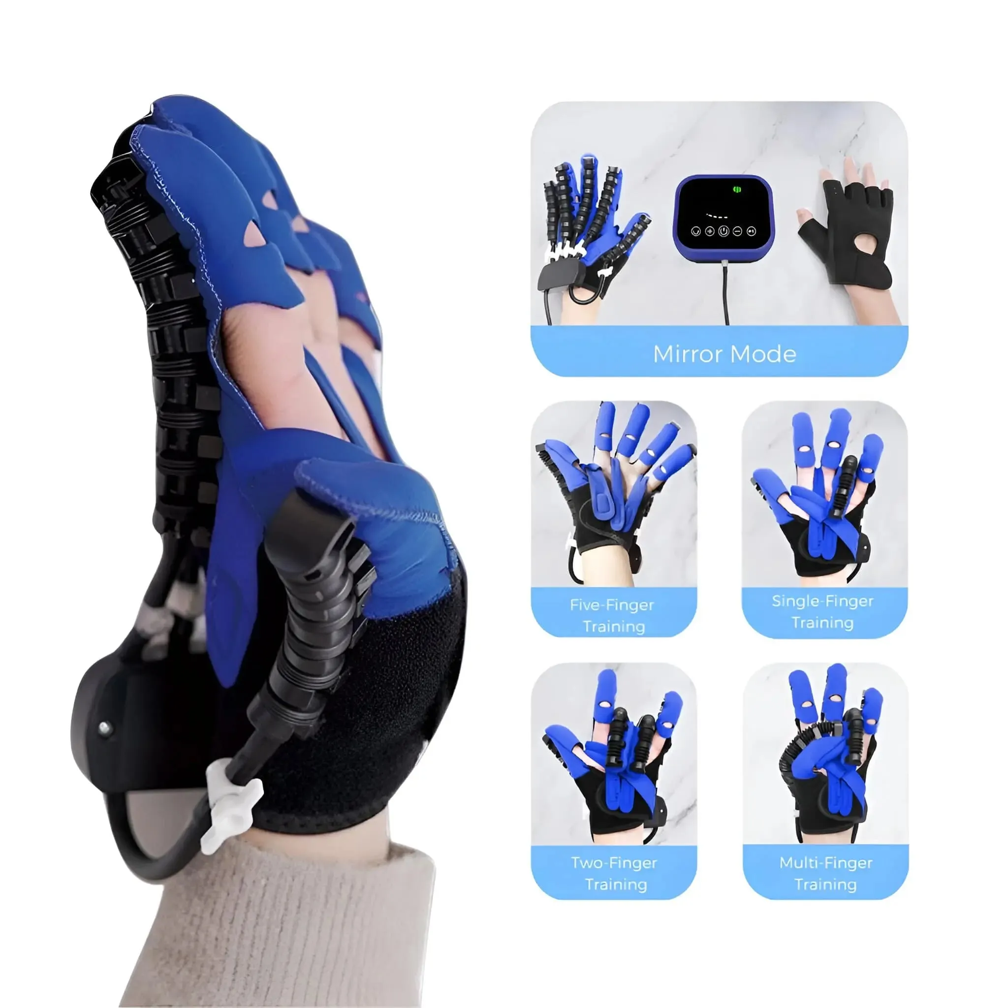 Advanced Rehabilitation Robot Gloves - Device Finger Exerciser For Stroke Patients