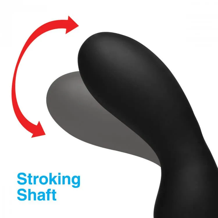 Alpha Pro 7X P-Stroke Silicone Prostate Stimulator | Vibration and Stroking Sensations