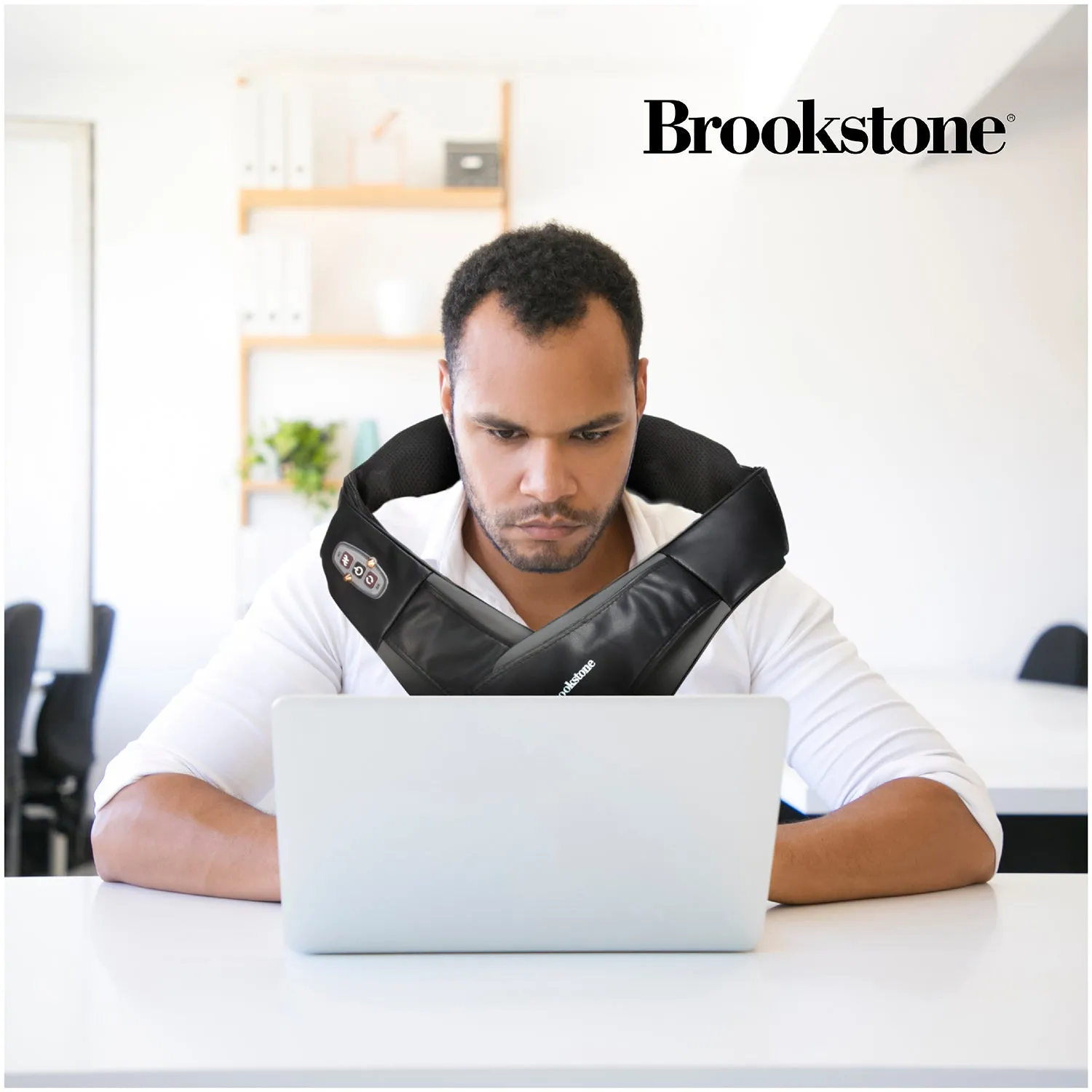 Brookstone Shiatsu Neck & Shoulder Massager