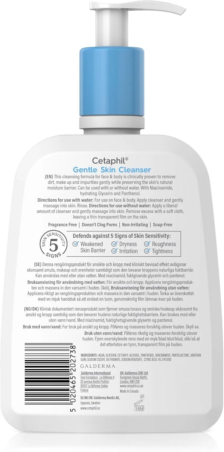 Cetaphil - Gentle Skin Cleanser (473ml)