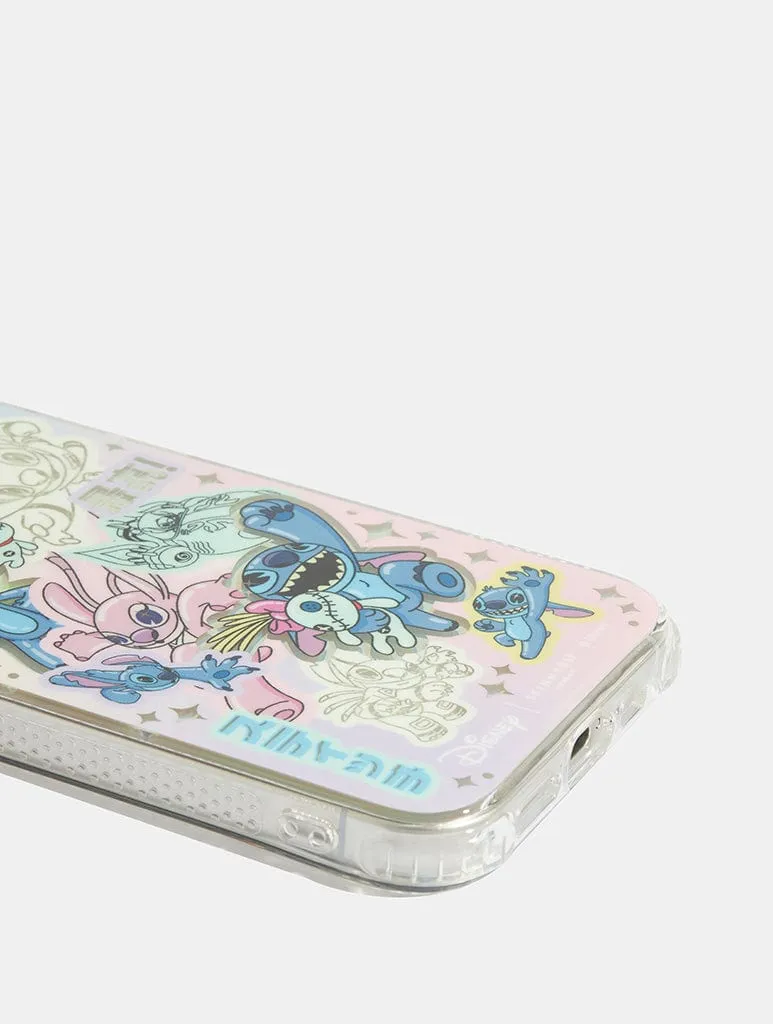 Disney Kawaii Stitch Shock iPhone Case