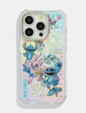 Disney Kawaii Stitch Shock iPhone Case