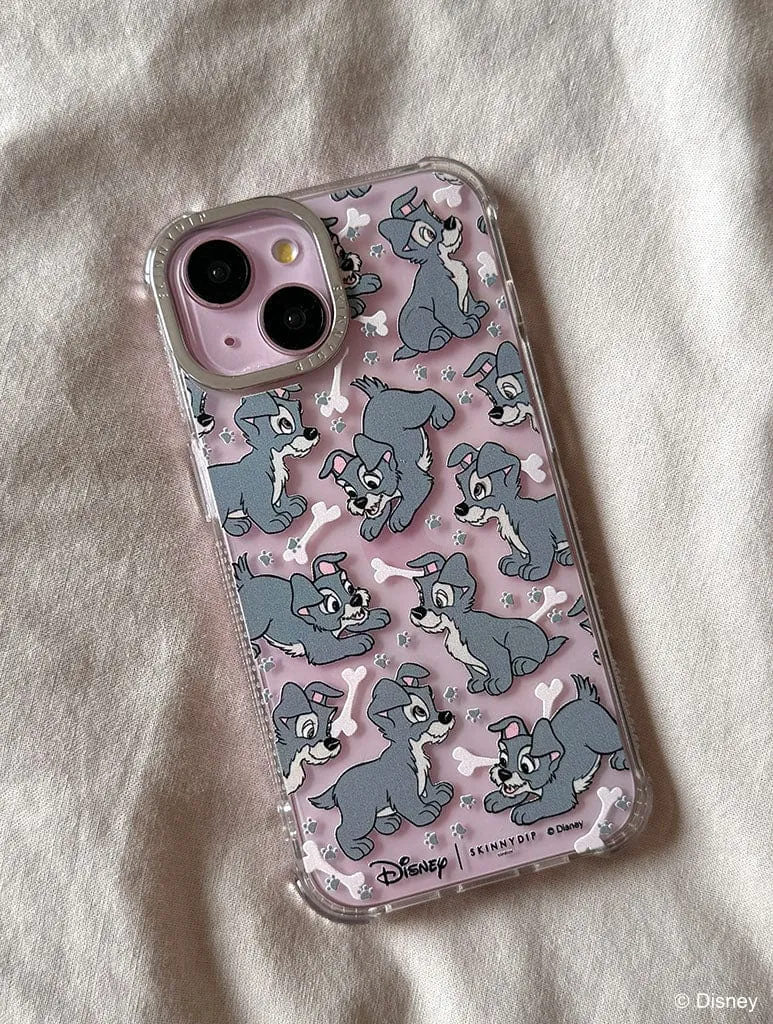 Disney Lady And The Tramp Scamp Puppy Shock iPhone Case