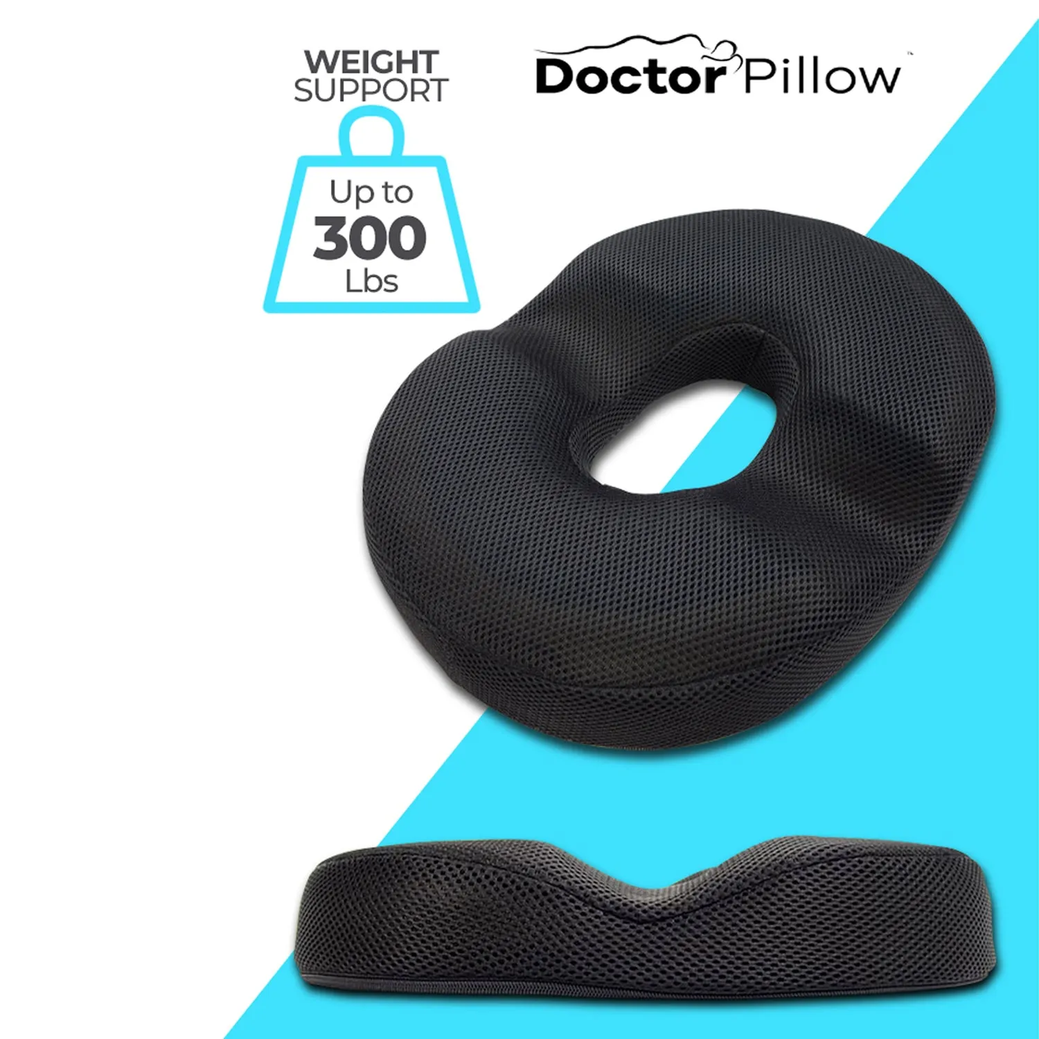 Dr Pillow Anbocare Orthopedic Donut Seat Cushion