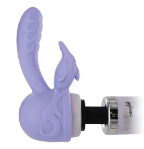 Dual Pleasure Silicone Dolphin Wand Attachment