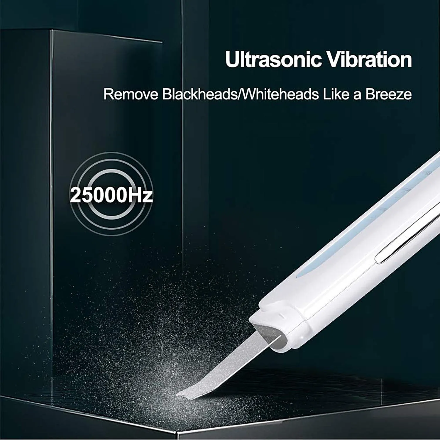 Evertone Winjoy Ultrasonic Skin Scrubber Blackhead Remover 4-Mode Skin Spatula Pore Cleaner With Ion Tech And Ance Extractor For Deep Cleansing Facial Skin Exfoliatior And Ems Skin Lifting Scraper