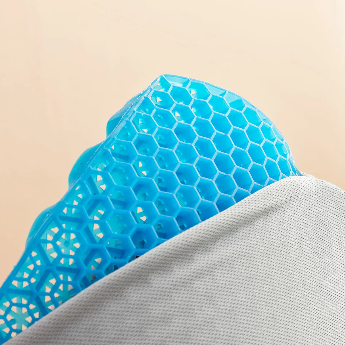 Gel Lumbar Cushion with Removable Cover Glushion InnovaGoods