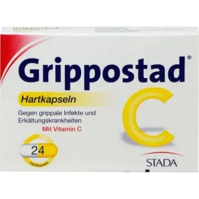 GRIPPOSTAD C, reduce a fever, Chlorphenamine, Caffeine