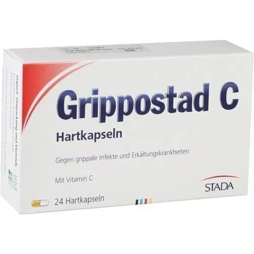 GRIPPOSTAD C, reduce a fever, Chlorphenamine, Caffeine