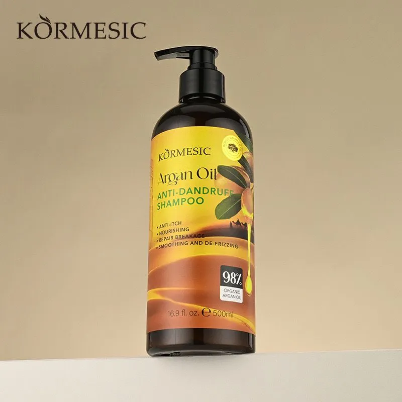 KORMESIC Argan oil Anti-Dandruff Moisturizing & Smoothning Shampoo 500ml