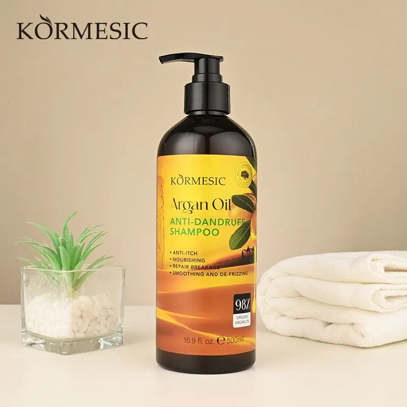 KORMESIC Argan oil Anti-Dandruff Moisturizing & Smoothning Shampoo 500ml