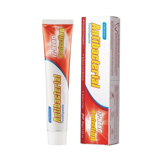 KORMESIC natural ingredients oral health care your teeth feeling & cleaning Red Toothpaste