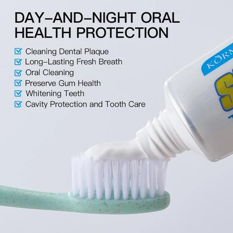 KORMESIC natural ingredients oral health care your teeth feeling & cleaning Red Toothpaste