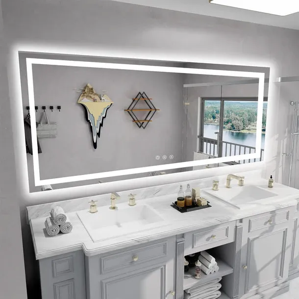 LED Mirror with Front & Backlit