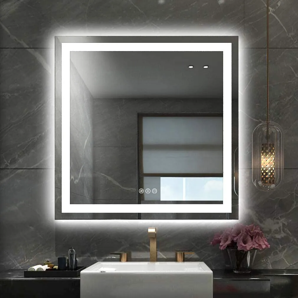 LED Mirror with Front & Backlit