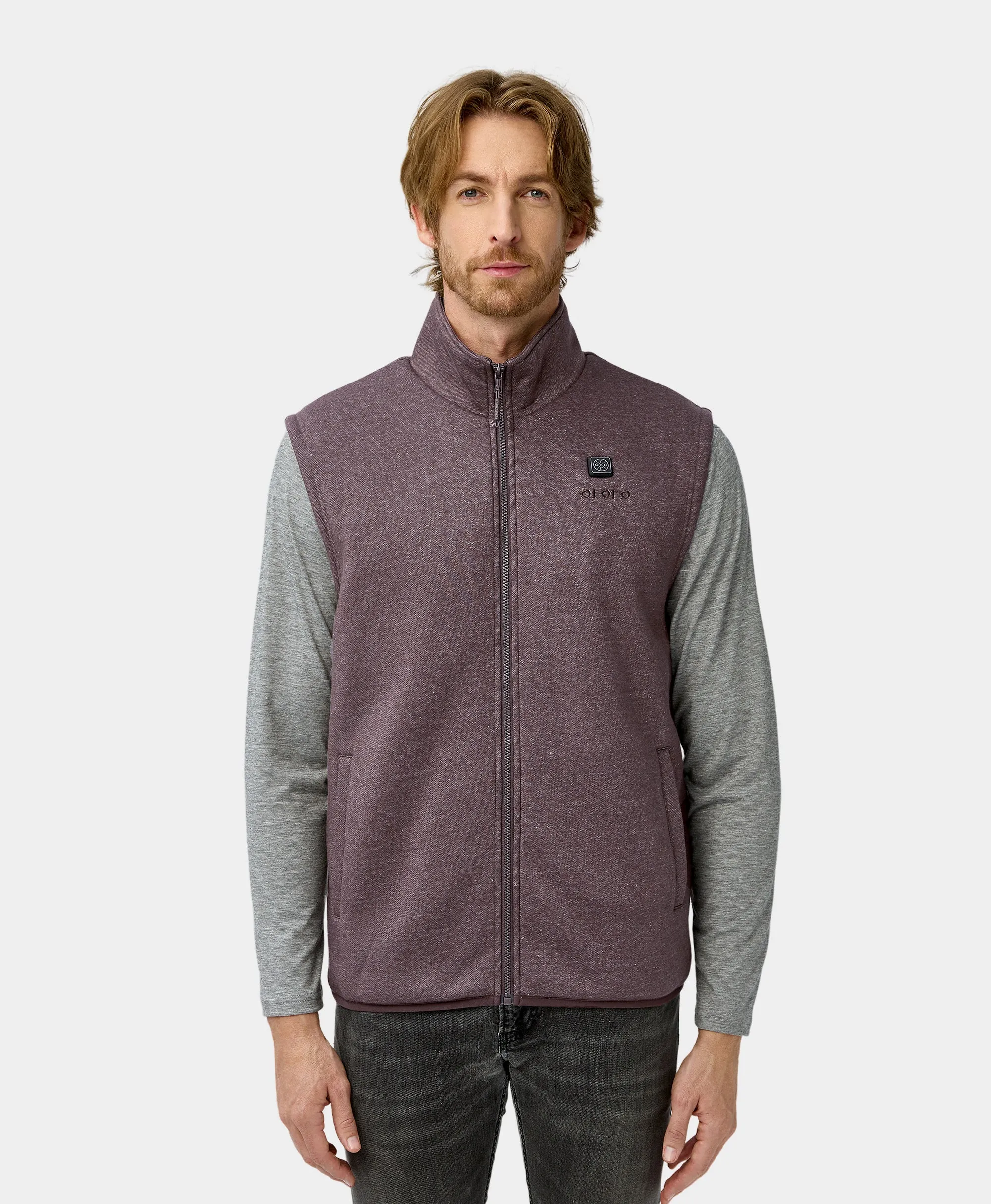 Men's Heated Fleece Vest - New Colors