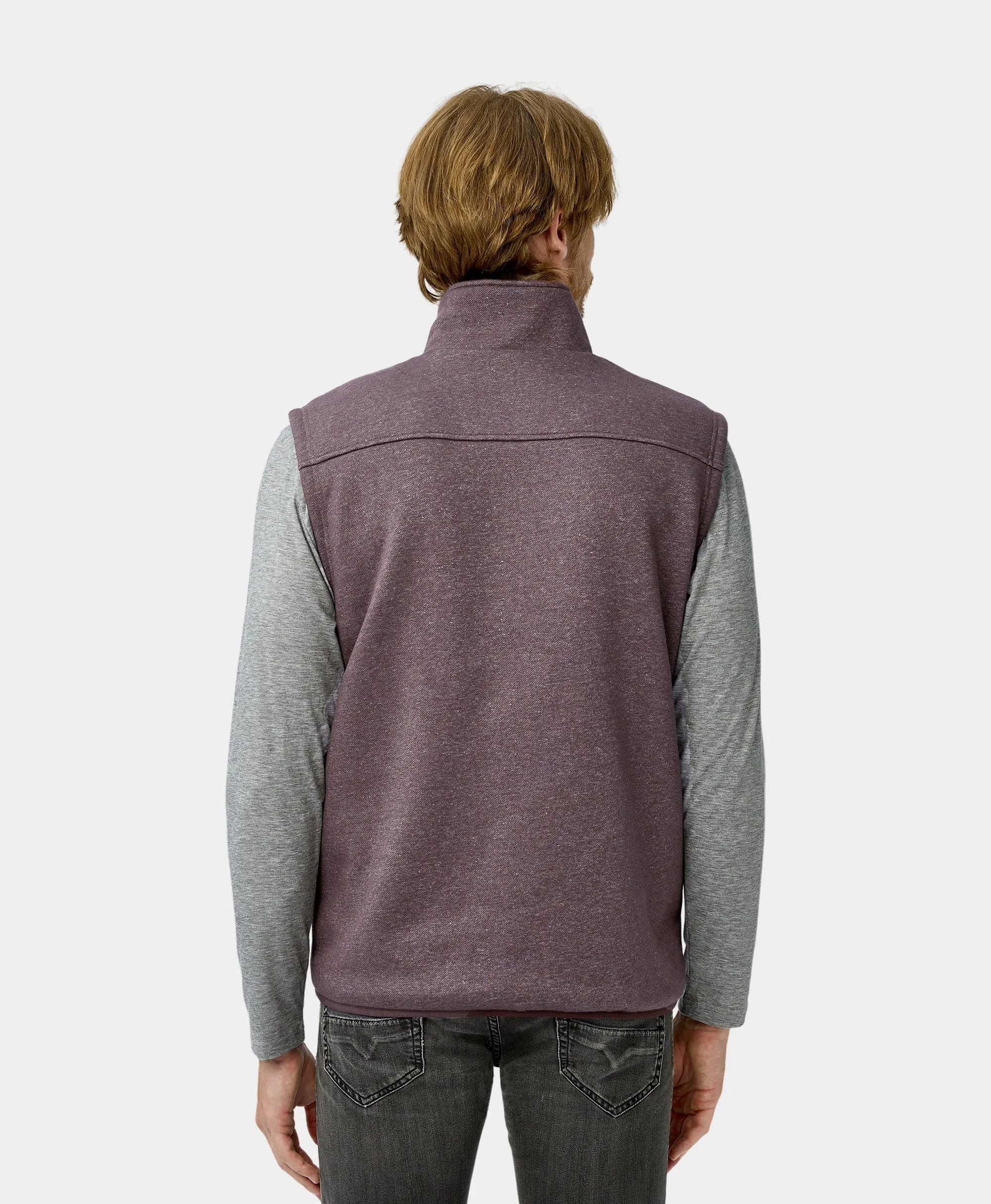 Men's Heated Fleece Vest - New Colors