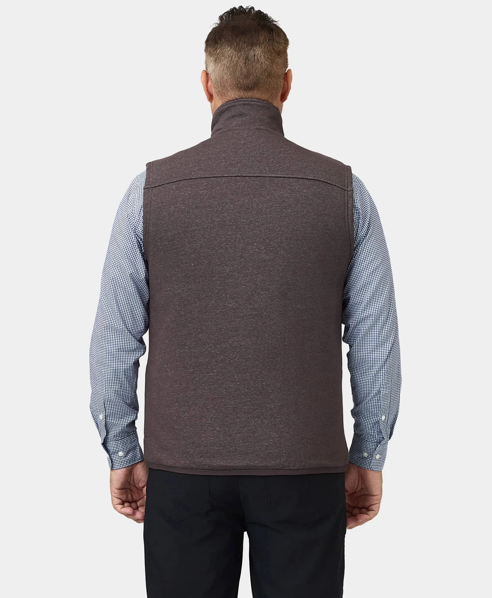 Men's Heated Fleece Vest - New Colors