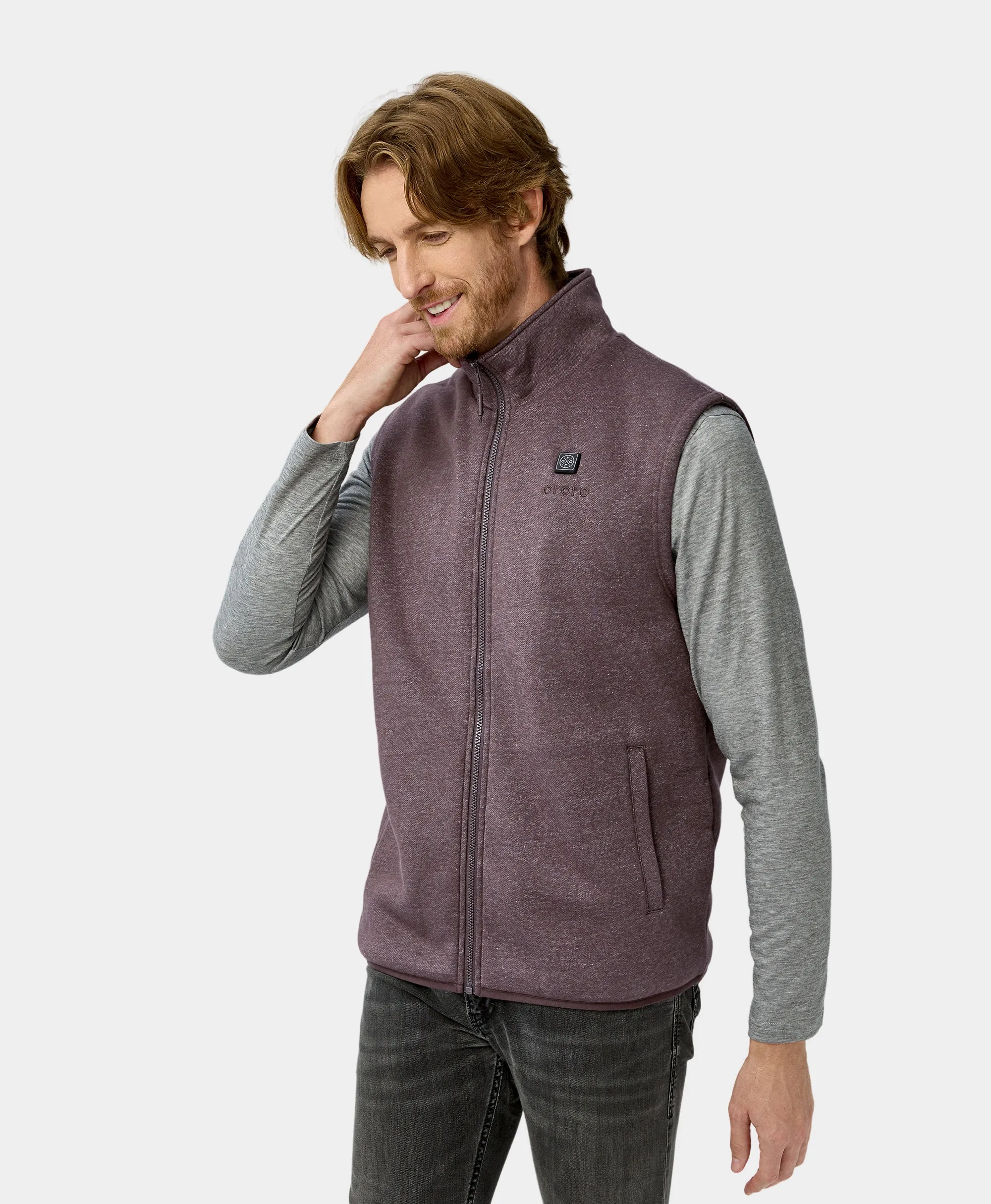 Men's Heated Fleece Vest - New Colors