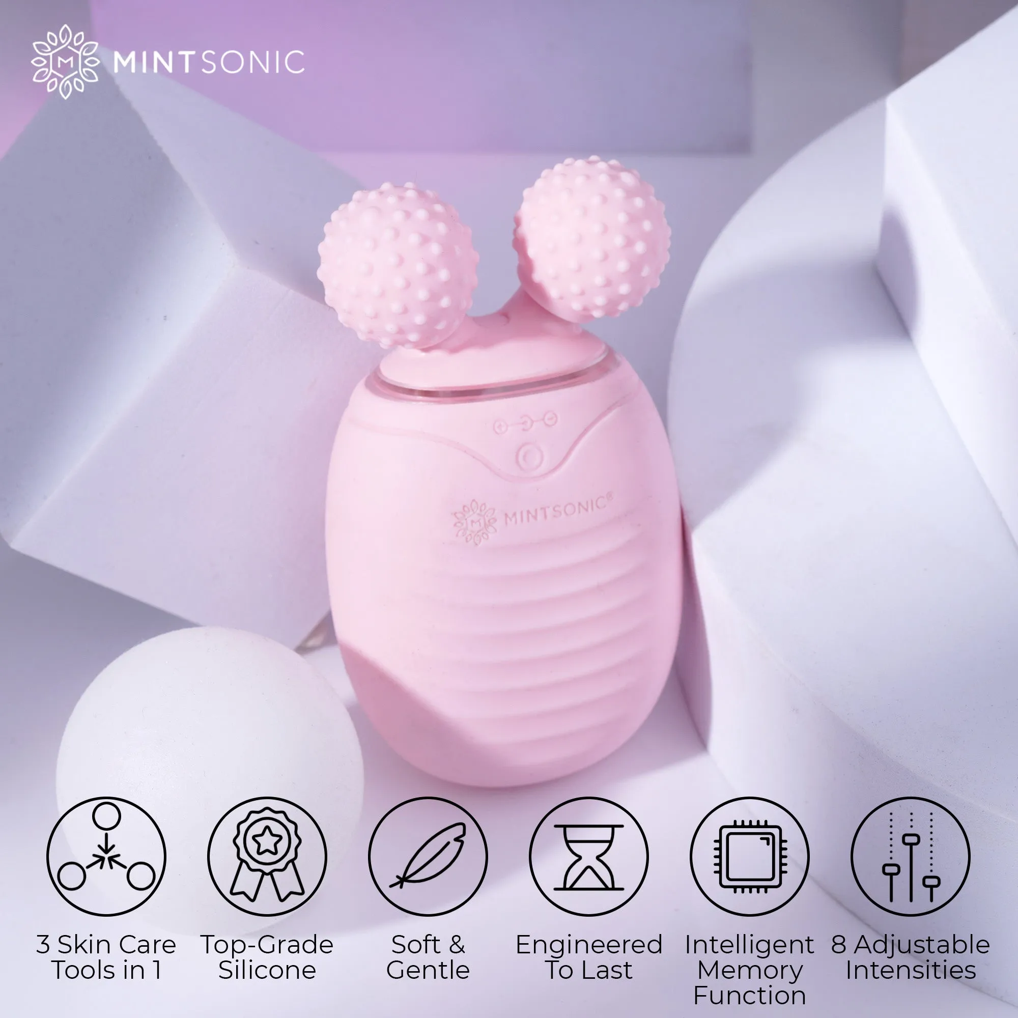 MintSonic V-Lift : Cleanser, Roller & Sculptor