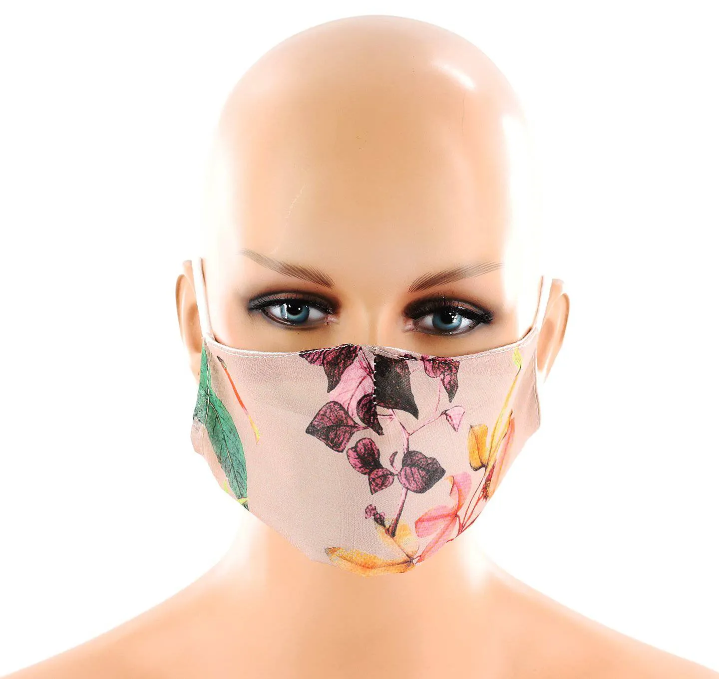 Multi Colored Nature Print Face Mask