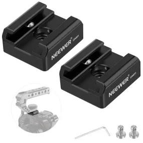 NEEWER UA031 2 Pack Cold Shoe Mount Adapter