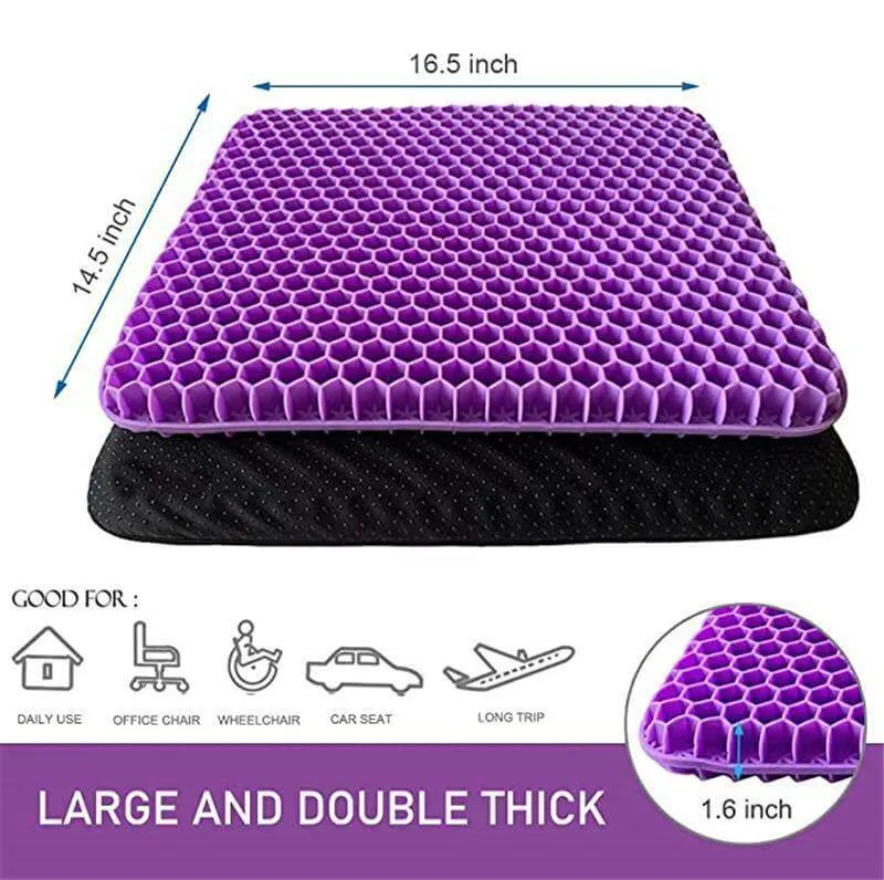 Non-Slip Breathable Gel Seat Cushion