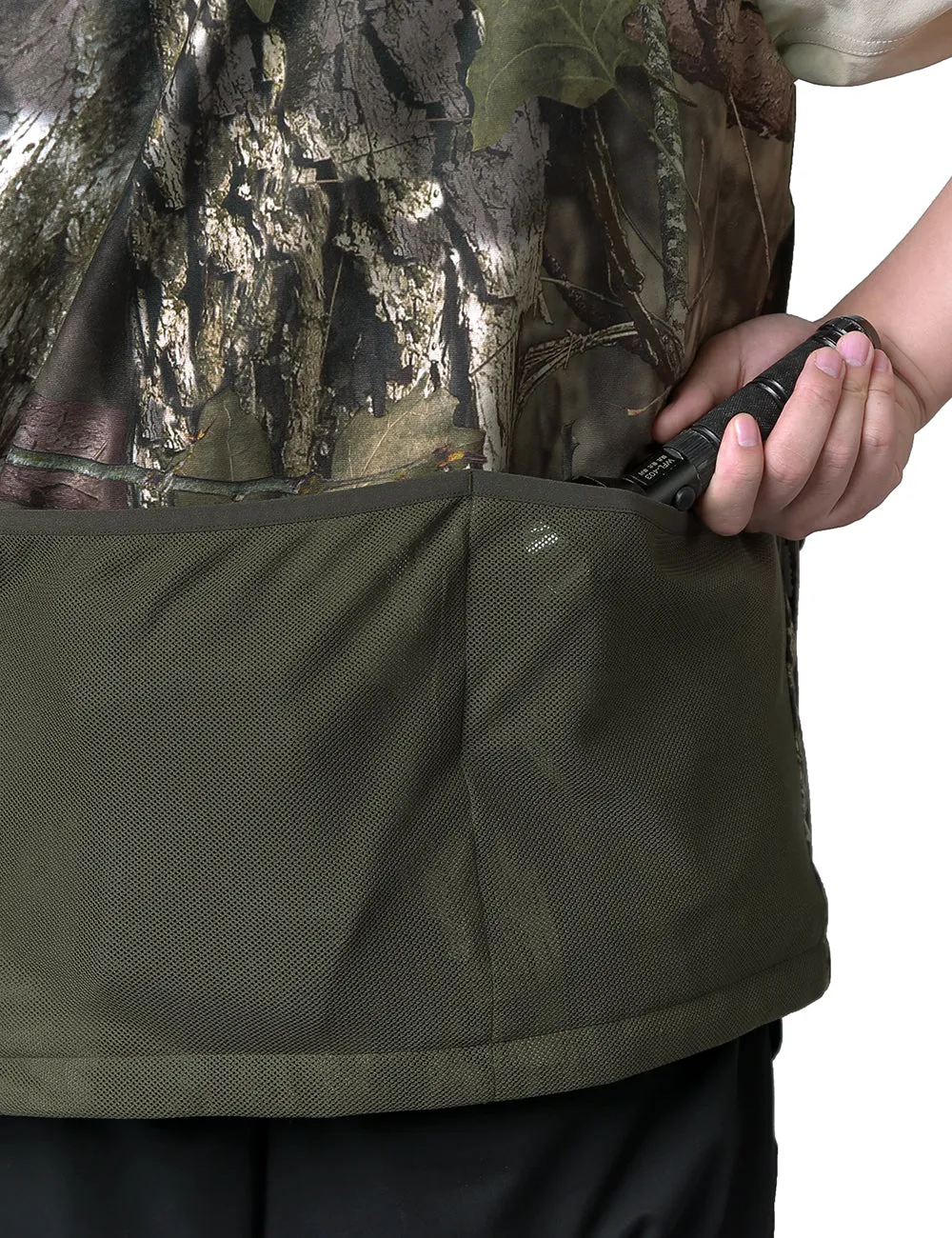 (Open-box) Men's Heated Hunting Vest - Camouflage, Mossy Oak® Country DNA Pattern (Battery Set Not Included)