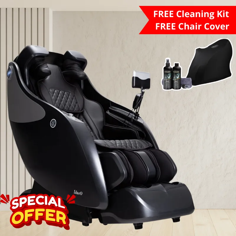 Osaki Master 4D Massage Chair With Free White Glove Delivery Plus Massage Chair Cleaning Kit and Cover