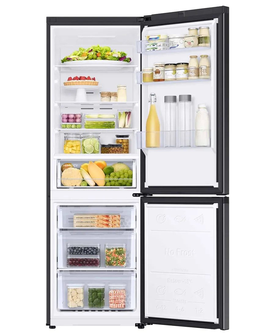 RB7300T 4 Series Classic Fridge Freezer | Black